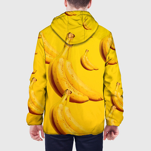 Мужская куртка Банановый рай / 3D-Черный – фото 4