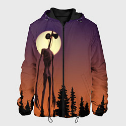 Куртка с капюшоном мужская Gradient Forest Siren Head, цвет: 3D-черный