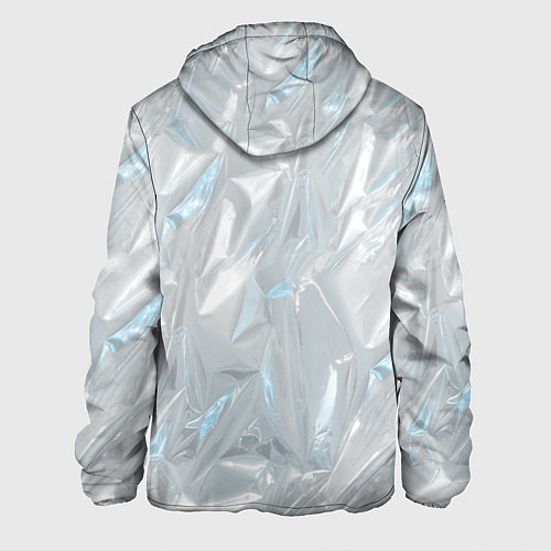 Мужская куртка Голографическая текстура / 3D-Белый – фото 2