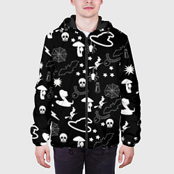 Куртка с капюшоном мужская Вальпургиева ночь Inventory, цвет: 3D-черный — фото 2