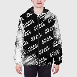 Куртка с капюшоном мужская Dead Space - Exposion Pattern, цвет: 3D-черный — фото 2