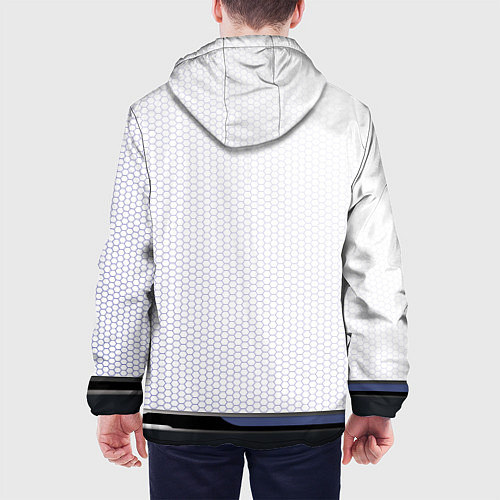 Мужская куртка Абстракт / 3D-Черный – фото 4