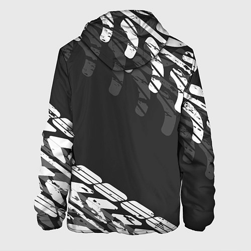 Мужская куртка БМВ BMW TIRE TREAD / 3D-Черный – фото 2
