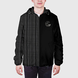 Куртка с капюшоном мужская Silencer, цвет: 3D-черный — фото 2