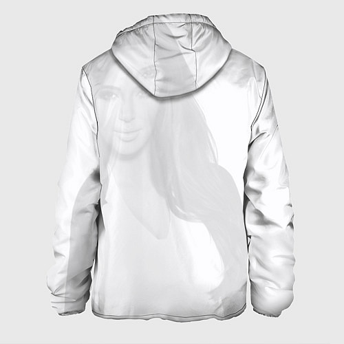 Мужская куртка Ким Кардашьян / 3D-Белый – фото 2