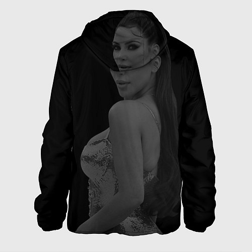 Мужская куртка Ким Кардашьян / 3D-Черный – фото 2