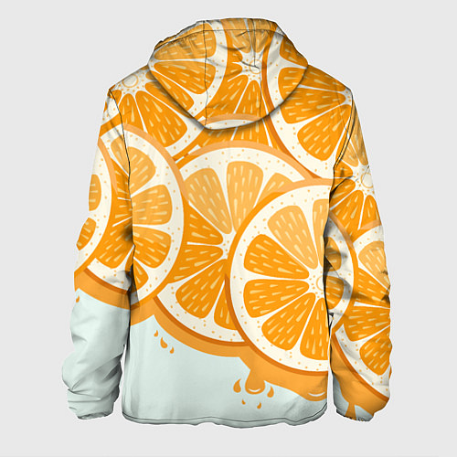 Мужская куртка АПЕЛЬСИН ORANGE / 3D-Белый – фото 2