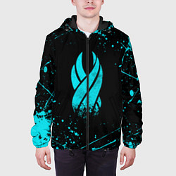 Куртка с капюшоном мужская DEAD SPACE ОБЕЛИСК, цвет: 3D-черный — фото 2