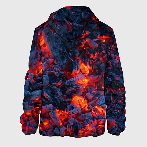 Мужская куртка Магия углей / 3D-Черный – фото 2