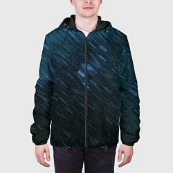 Куртка с капюшоном мужская Sky-line, цвет: 3D-черный — фото 2