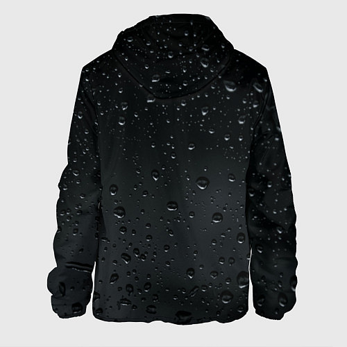 Мужская куртка Ночной дождь / 3D-Черный – фото 2
