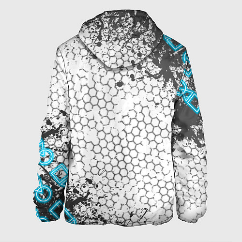 Мужская куртка Игра в кальмара / 3D-Белый – фото 2