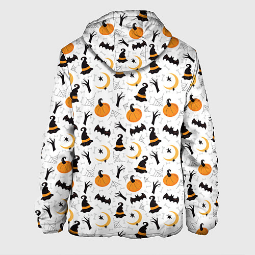 Мужская куртка Patern Halloween 5 / 3D-Белый – фото 2