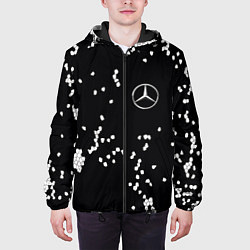 Куртка с капюшоном мужская Мерин, цвет: 3D-черный — фото 2