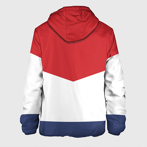 Мужская куртка Russia / 3D-Белый – фото 2