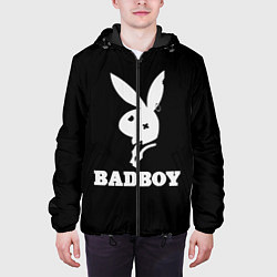 Куртка с капюшоном мужская BAD BOY секси, цвет: 3D-черный — фото 2