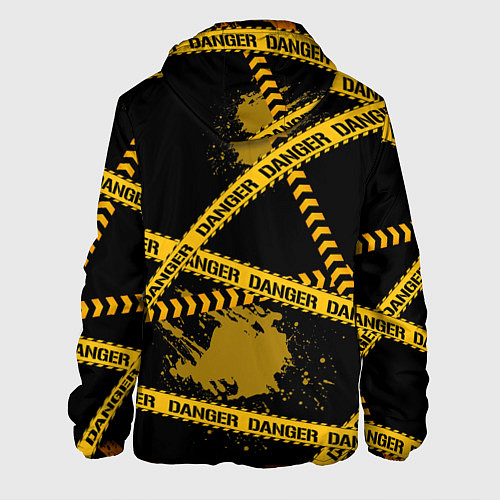 Мужская куртка Лента DANGER / 3D-Черный – фото 2