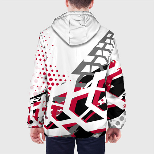 Мужская куртка Nissan Ниссан / 3D-Черный – фото 4