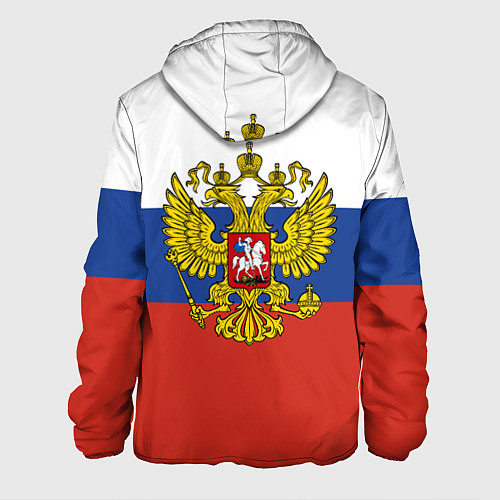 Мужская куртка Вперёд Россия! медведь / 3D-Белый – фото 2