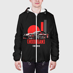 Куртка с капюшоном мужская HOOLIGAN HOONIGAN, цвет: 3D-белый — фото 2