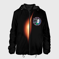 Куртка с капюшоном мужская ИВАН МАСКОВ МЕНЯЕТ ПРОФЕССИЮ, цвет: 3D-черный