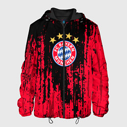 Куртка с капюшоном мужская Bayern Munchen: Бавария, цвет: 3D-черный