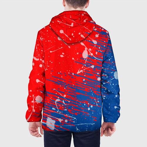 Мужская куртка Arsenal: Фирменные цвета / 3D-Черный – фото 4