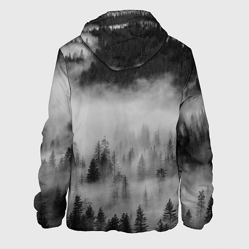 Мужская куртка ТУМАННЫЙ ЛЕС FOREST / 3D-Белый – фото 2