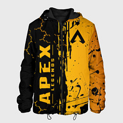 Куртка с капюшоном мужская АПЕКС ЛЕГЕНДС, цвет: 3D-черный