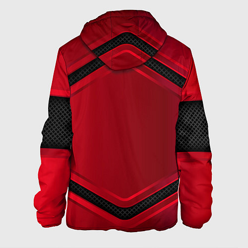 Мужская куртка LOLA red black 3D / 3D-Белый – фото 2