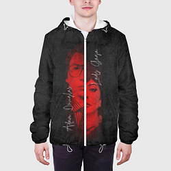 Куртка с капюшоном мужская Adam & Gaga, цвет: 3D-белый — фото 2