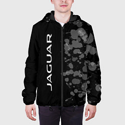 Куртка с капюшоном мужская JAGUAR - Краска Сбоку, цвет: 3D-черный — фото 2