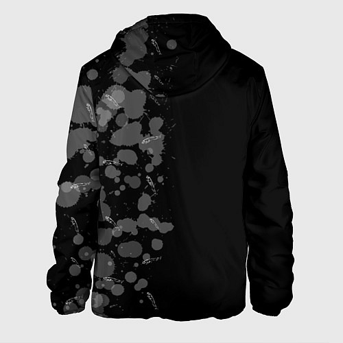 Мужская куртка JAGUAR - Краска Сбоку / 3D-Черный – фото 2