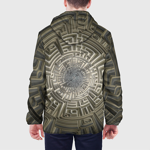 Мужская куртка Коллекция Journey Вниз по спирали 599-2 / 3D-Черный – фото 4