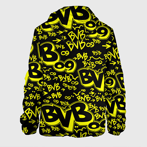 Мужская куртка BVB 09 - BORUSSIA Боруссия Дортмунд / 3D-Черный – фото 2