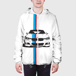 Куртка с капюшоном мужская BMW WILD BEAST, цвет: 3D-белый — фото 2