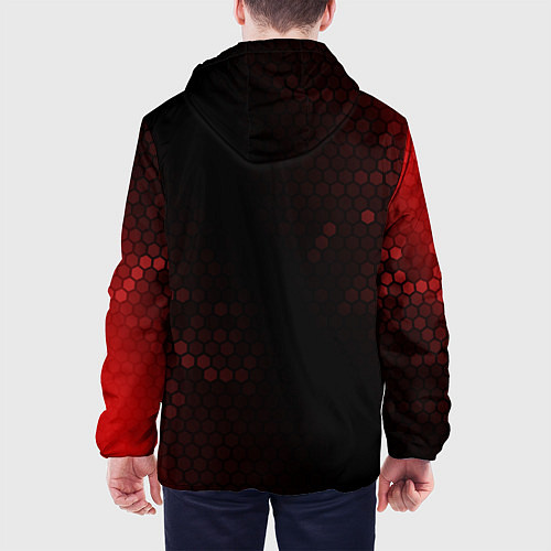 Мужская куртка ПОРШЕ Соты / 3D-Черный – фото 4