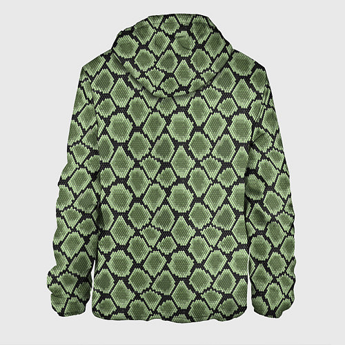 Мужская куртка Змеиная Шкура Snake / 3D-Черный – фото 2