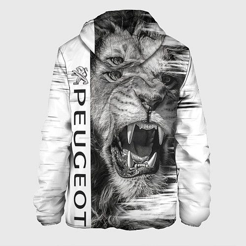 Мужская куртка Peugeotlion / 3D-Белый – фото 2