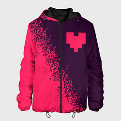 Куртка с капюшоном мужская ДЕЛЬТАРУН Арт, цвет: 3D-черный