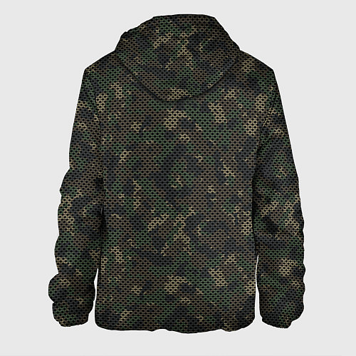 Мужская куртка Камуфляж: лесной / 3D-Черный – фото 2