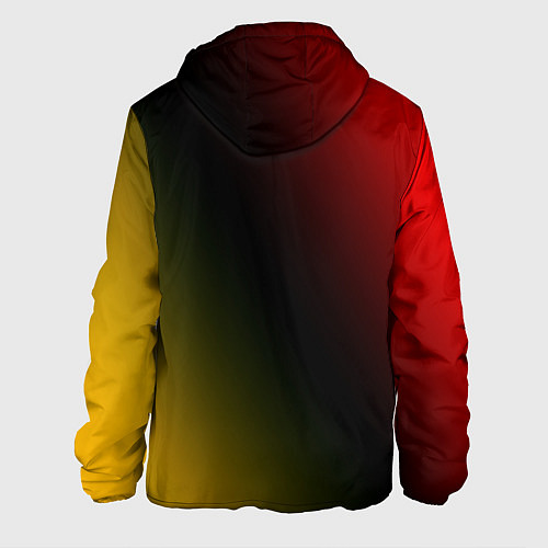 Мужская куртка THE WITCHER 3 - Градиент / 3D-Черный – фото 2