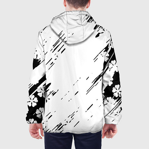 Мужская куртка Чёрный клевер black clover, / 3D-Черный – фото 4