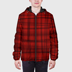 Куртка с капюшоном мужская Коллекция Get inspired! Абстракция Fon-r-5-2, цвет: 3D-черный — фото 2