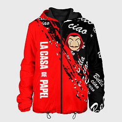 Куртка с капюшоном мужская La Casa de Papel bum bum ciao, цвет: 3D-черный