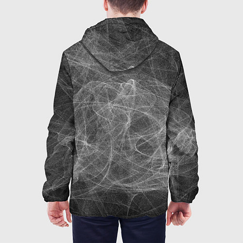 Мужская куртка Коллекция Get inspired! Абстракция Fl-44-i / 3D-Черный – фото 4
