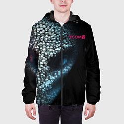 Куртка с капюшоном мужская X-COM 2 Skulls, цвет: 3D-черный — фото 2