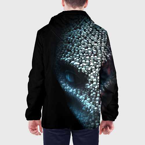 Мужская куртка X-COM 2 Skulls / 3D-Черный – фото 4