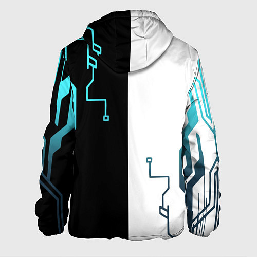 Мужская куртка Cyberpunk 2077 Game / 3D-Белый – фото 2
