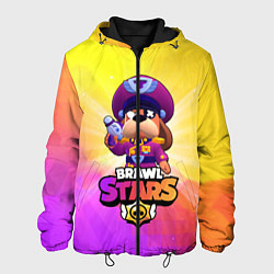 Куртка с капюшоном мужская General Gavs Brawl Stars Game, цвет: 3D-черный